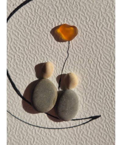 Carte de Vœux éco-responsable - recyclage - cadeau écologique - Toi et Moi