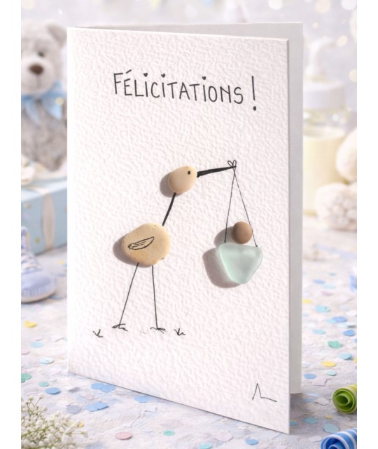 cigogne verre de mer