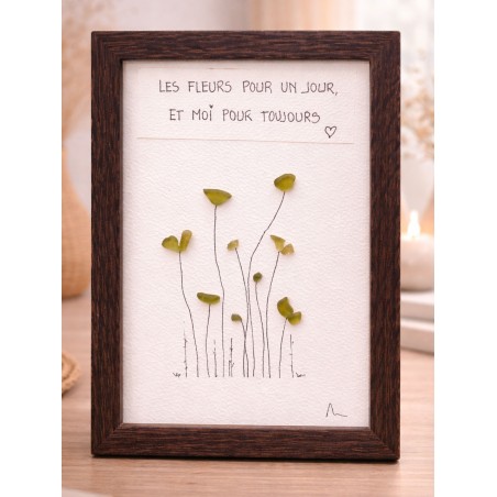 Cadre de décoration intérieure - Art mural - Seaglass