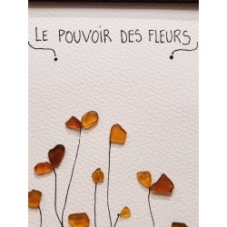 Cadre de décoration intérieure - Art mural - Seaglass