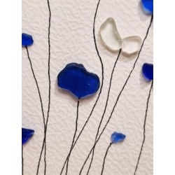 Cadre de décoration intérieure - Art mural - Seaglass