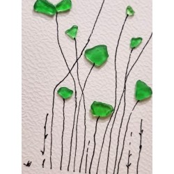 Cadre de décoration intérieure - Art mural - Seaglass