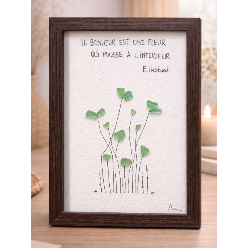 Le bonheur est une fleur qui pousse à l'intérieur