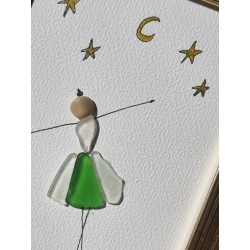 Cadre de décoration intérieure - Art mural - Seaglass