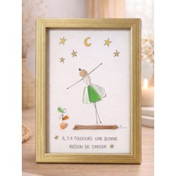 Danseuse verre de mer