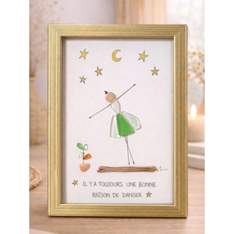 Danseuse verre de mer