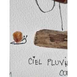 Cadre de décoration intérieure - Art mural - Seaglass