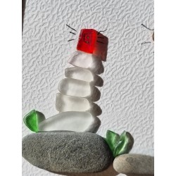 Cadre de décoration intérieure - Art mural - Seaglass