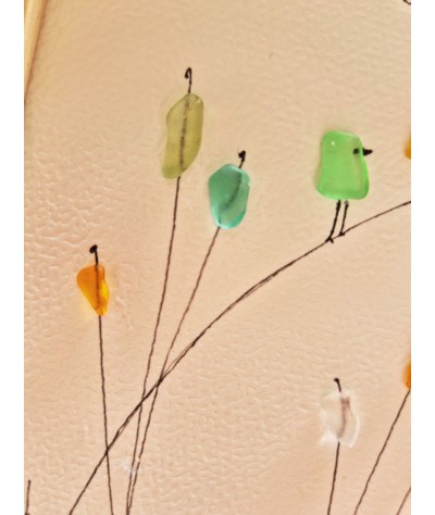 Cadre de décoration intérieure - Art mural - Seaglass