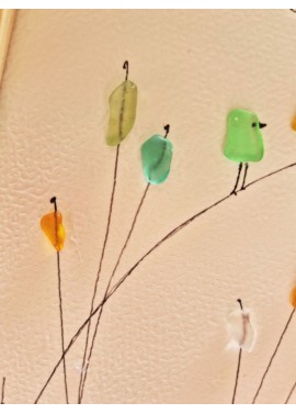 Cadre de décoration intérieure - Art mural - Seaglass