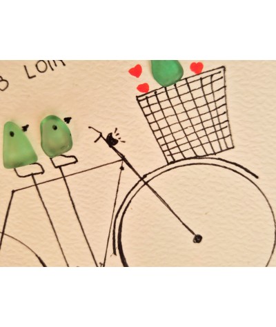 Cadre de décoration intérieure - Art mural - Seaglass