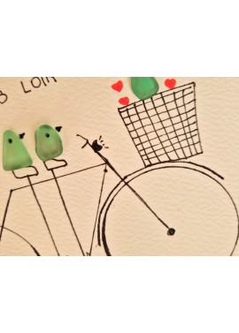 Cadre de décoration intérieure - Art mural - Seaglass